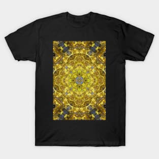 Pattern, golden leaves T-Shirt